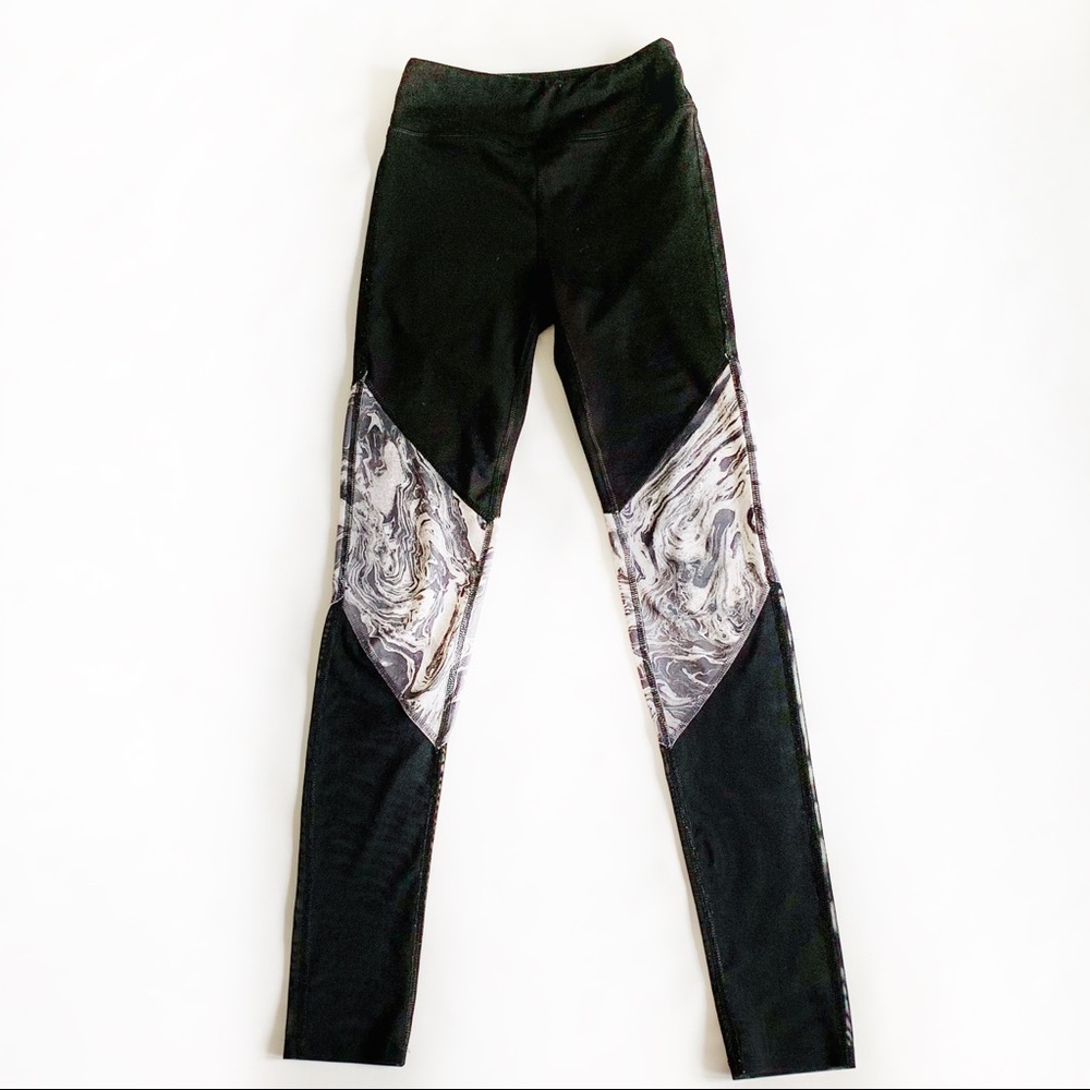 SO Yoga High-Rise Black/Gray Leggings XS